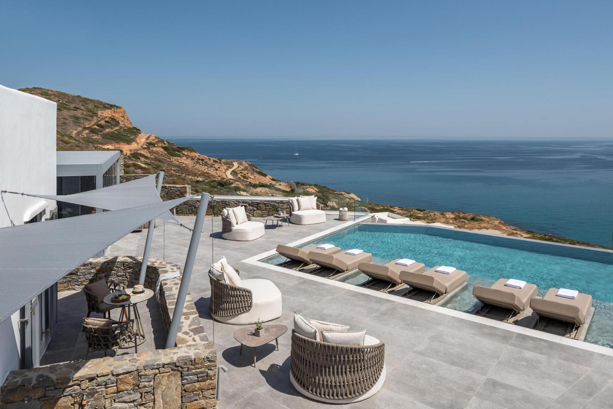 Virtu On The Hill Hotel Stelida  Ngoại thất bức ảnh