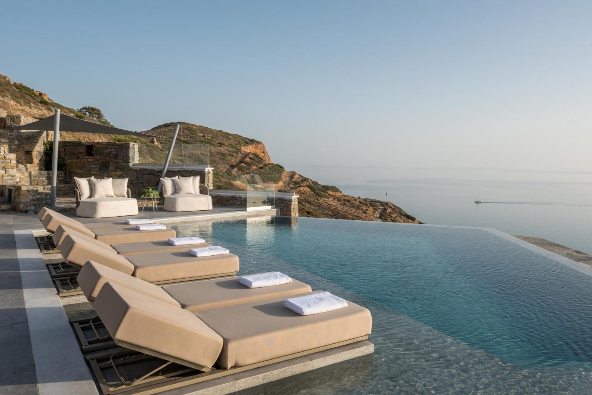 Virtu On The Hill Hotel Stelida  Ngoại thất bức ảnh